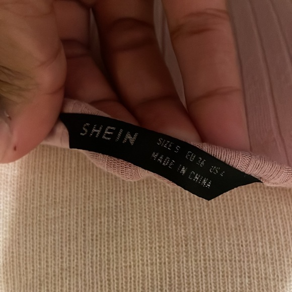 SHEIN Pink long sleeve shirt - Picture 4 of 4